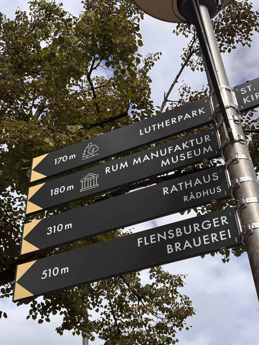 IMG_0326 300 neue Wegweiser führen zu Flensburgs Attraktionen