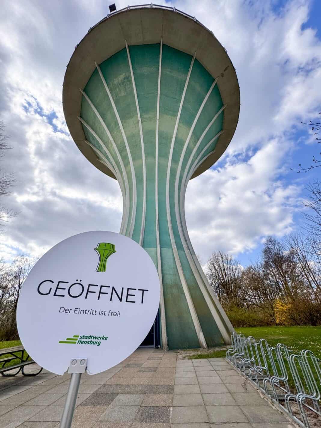 Wasserturm Mürwik: Am 28. September 2025 abends bis 21:00 Uhr geöffnet