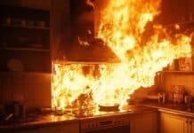 Fast jeder zweite Wohnungsbrand entsteht in der Küche Fast jeder zweite Wohnungsbrand entsteht in der Küche