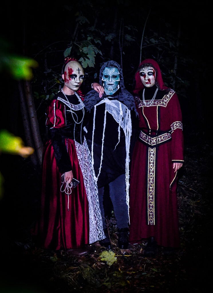 Höruper Horrorwald Geister, Gespenster und Gruselgestalten