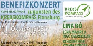 Benefizkonzert „Klang der Hoffnung“ für den Krebskompass Flensburg e. V. Benefizkonzert „Klang der Hoffnung“ für den Krebskompass Flensburg e. V.