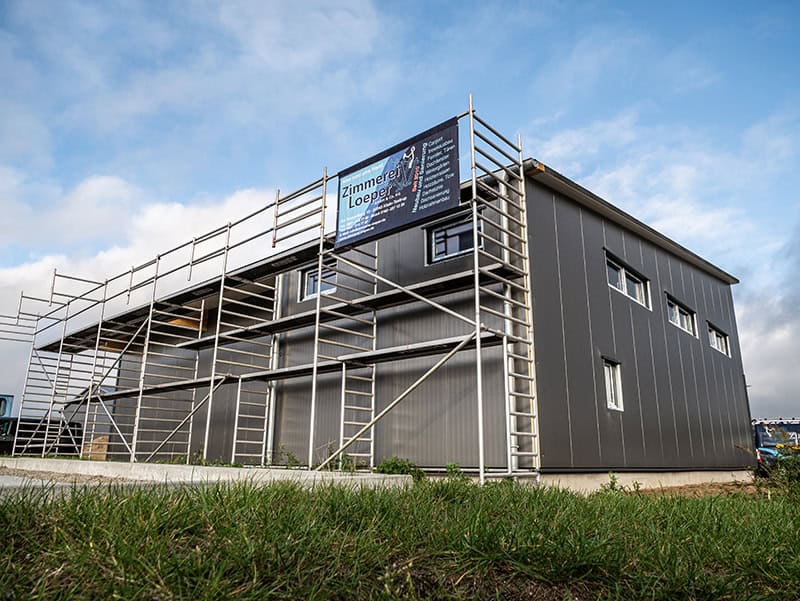 Die Zimmerei Loeper feiert 15jähriges Bestehen