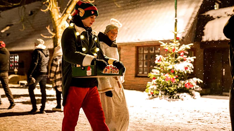 Das Weihnachtsdorf Wanderup öffnet seine Pforten