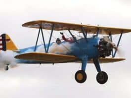 Der Nikolaus landet am Flensburger Flugplatz Der Nikolaus landet am Flensburger Flugplatz