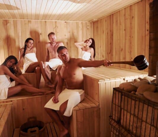 Nach dem Sport: erst Pause, dann Sauna Nach dem Sport: erst Pause, dann Sauna