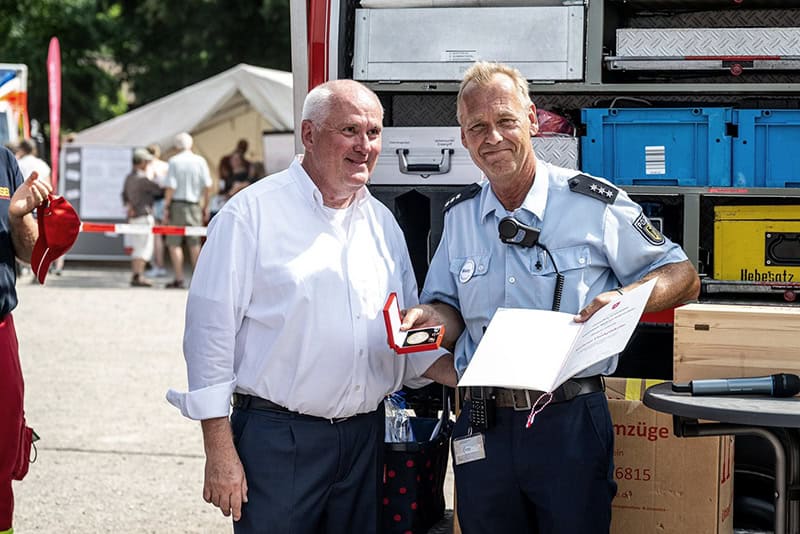 Hanspeter Schwartz – Pressesprecher der Bundespolizei und Blaulichttag-Organisator