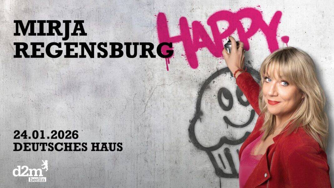 Mirja Regensburg: „HAPPY.“