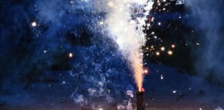 Verkauf und Abbrennen von Feuerwerkskörpern Verkauf und Abbrennen von Feuerwerkskörpern