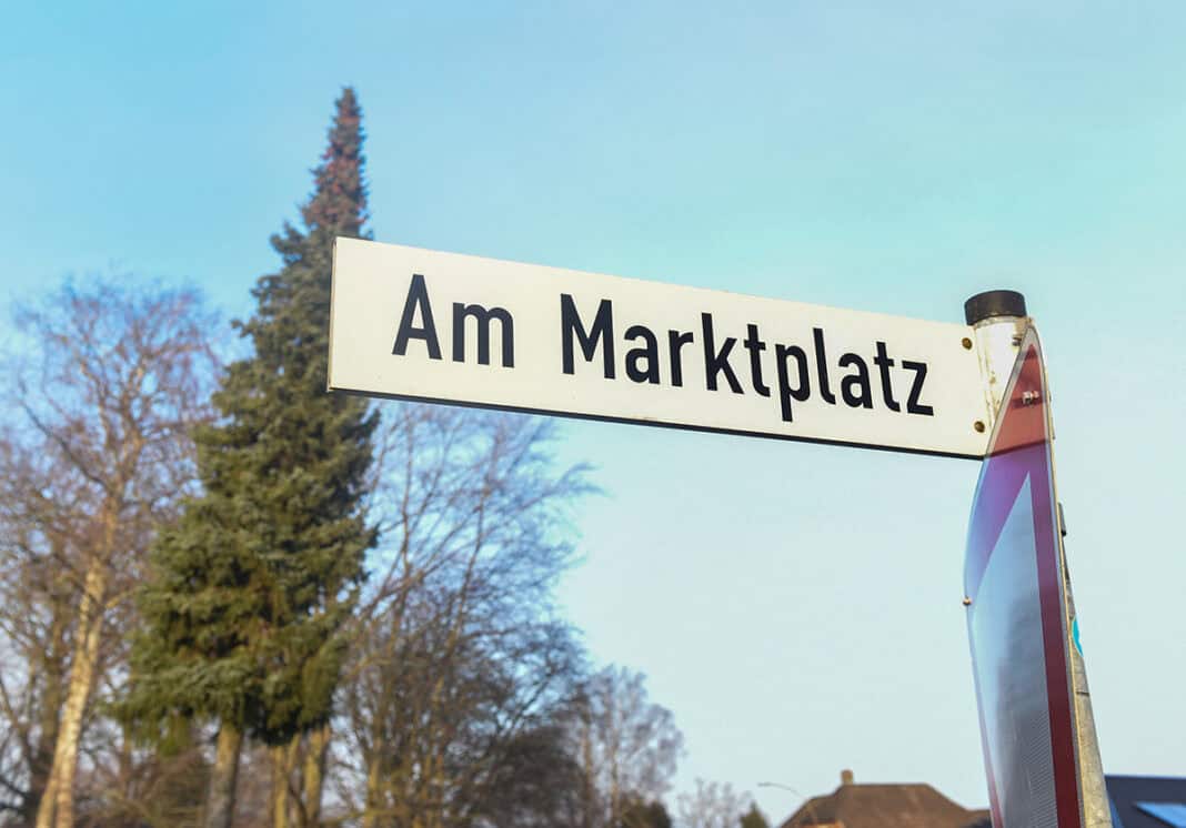 Handewitter Marktplatz: Neubau und Tradition