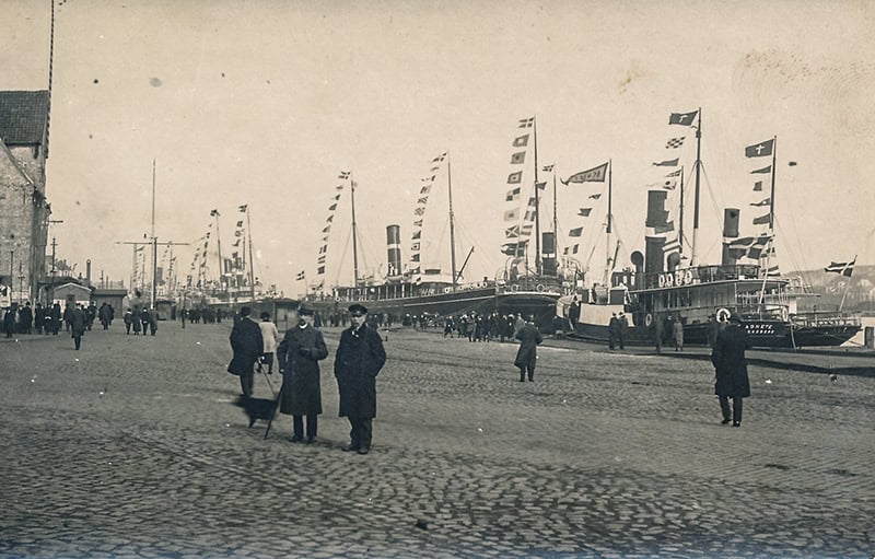 Die Flensburger Schiffbrücke erlebte die Blütezeit der Flensburger Seefahrt