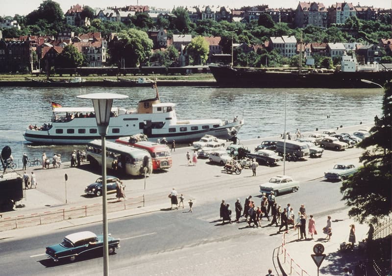 Die Flensburger Schiffbrücke erlebte die Blütezeit der Flensburger Seefahrt