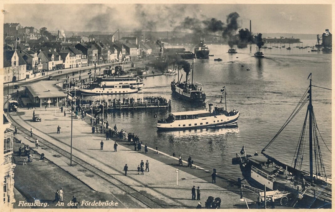 Die Flensburger Schiffbrücke erlebte die Blütezeit der Flensburger Seefahrt
