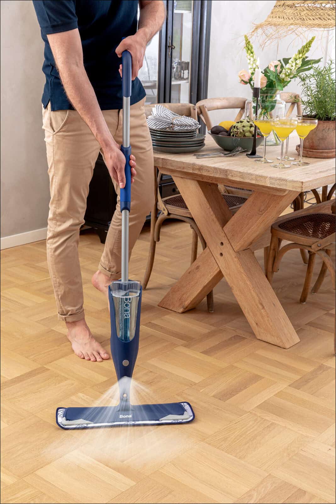 Die moderne Art der Holzbodenpflege