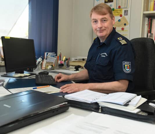 Carsten Herzog – Chef der Flensburger Berufsfeuerwehr Carsten Herzog – Chef der Flensburger Berufsfeuerwehr