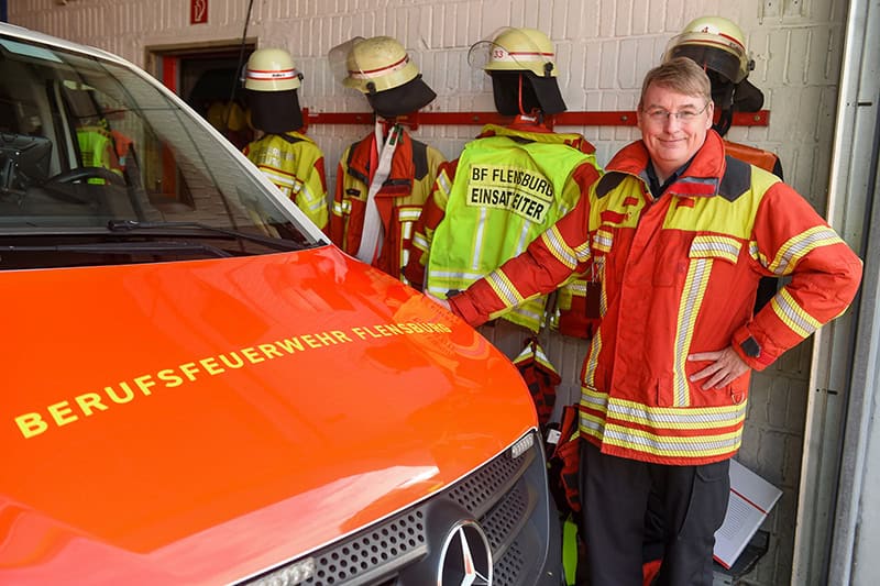 Carsten Herzog – Chef der Flensburger Berufsfeuerwehr