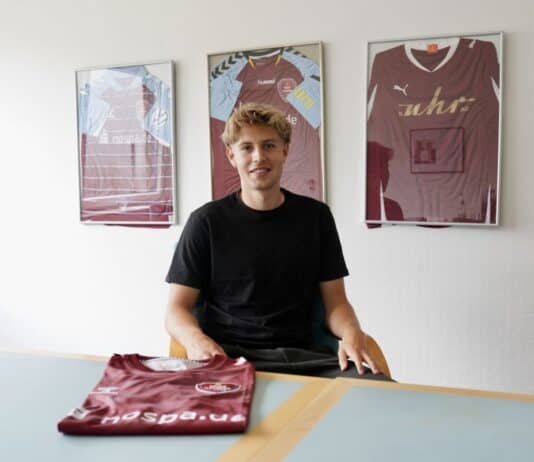 Benjamin Lamce künftig im Weiche-Trikot Benjamin Lamce künftig im Weiche-Trikot