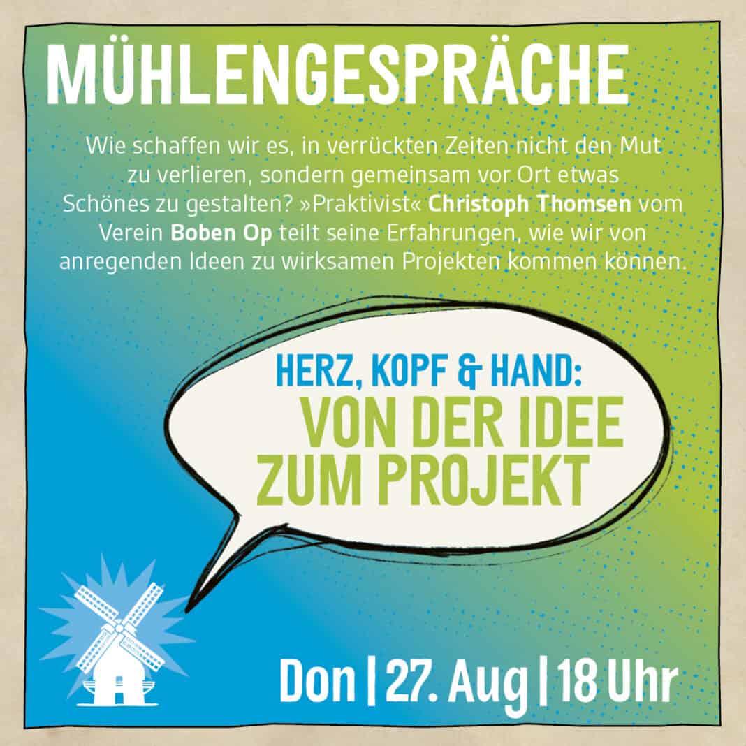 Neue Gesprächsreihe in der Bergmühle