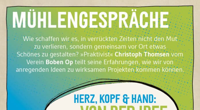 Neue Gesprächsreihe in der Bergmühle Neue Gesprächsreihe in der Bergmühle
