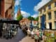 Der Nordermarkt – einer der beiden Flensburger Hauptmarktplätze Der Nordermarkt – einer der beiden Flensburger Hauptmarktplätze