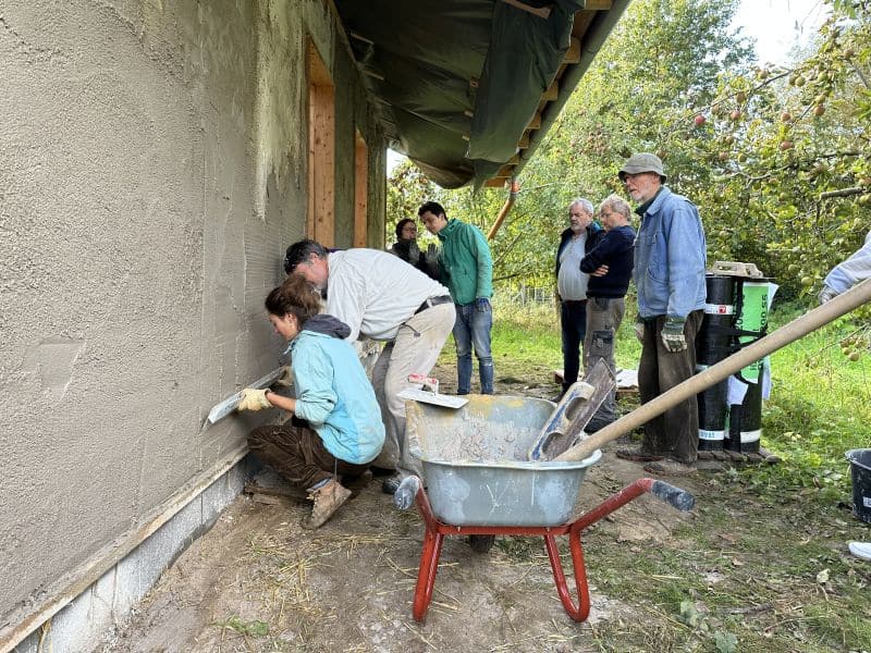 Bauen mit Hanf, Lehm und Kalk