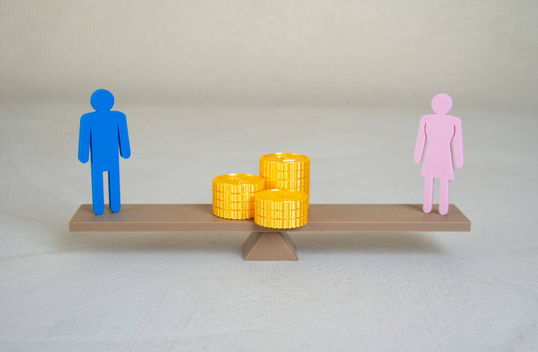 Financial equality between men and women. Income gap. Family budget. Wage disparities Der Auskunftsanspruch beim Unterhalt